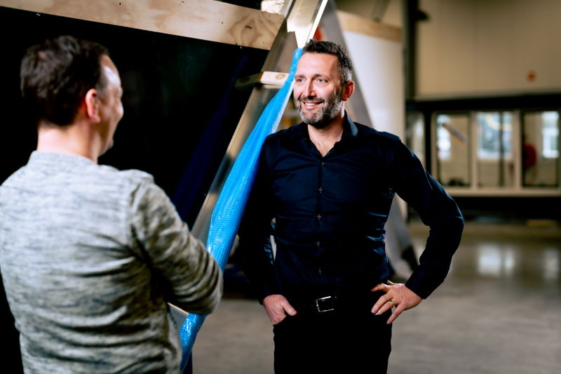 Team aan het werk